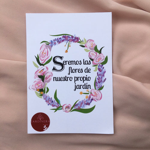 Ilustración Jardinera by Sofia (JbS)